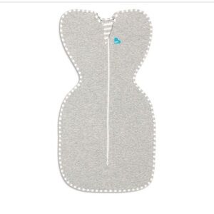 Love to Dream Grey Swaddle- Easy Zip Baby Sleep Sack